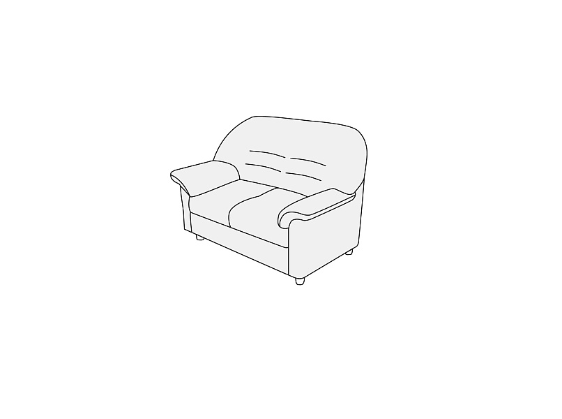 картинка Диван 2-х местный Премьер Д2