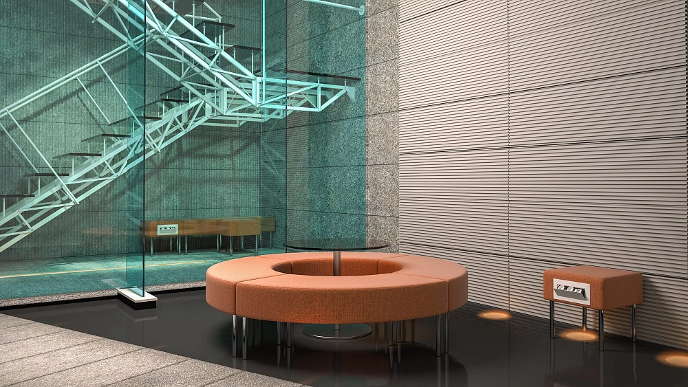 фото Модульный офисный диван Lego