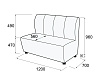 картинка Модуль 2-х местный без подлокотников Мемфис 2С