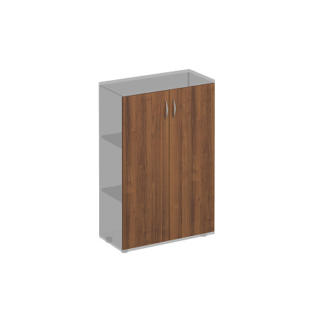 Двери деревянные средние (2шт.) Комфорт К.434