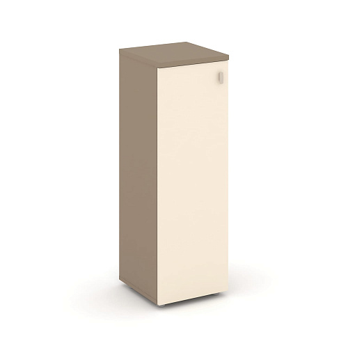 Шкаф средний узкий левый (1 средний фасад ЛДСП) Estetica ES.SU-2.3(L)