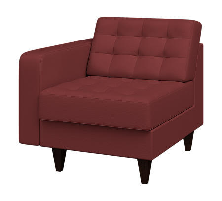 Секция 1-местная с правым подлокотником Космо Kos1R