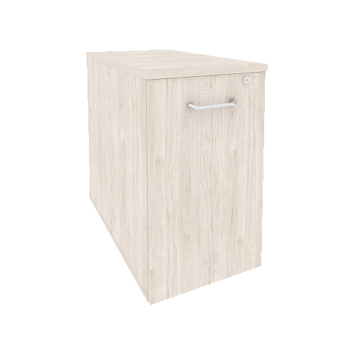 Тумба низкая выдвижная приставная 80 см Оникс Вуд Директ (ONIX  WOOD DIRECT) O.VTPO-1.8