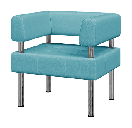 Офисный диван одноместный Бизнес Bu1-2