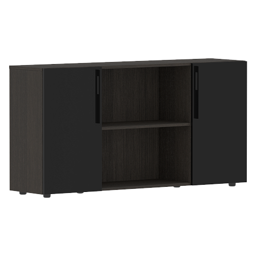 Шкаф с двумя дверями и открытой полкой КАНОН (KANON) СП-064-25-22 1600х450х800