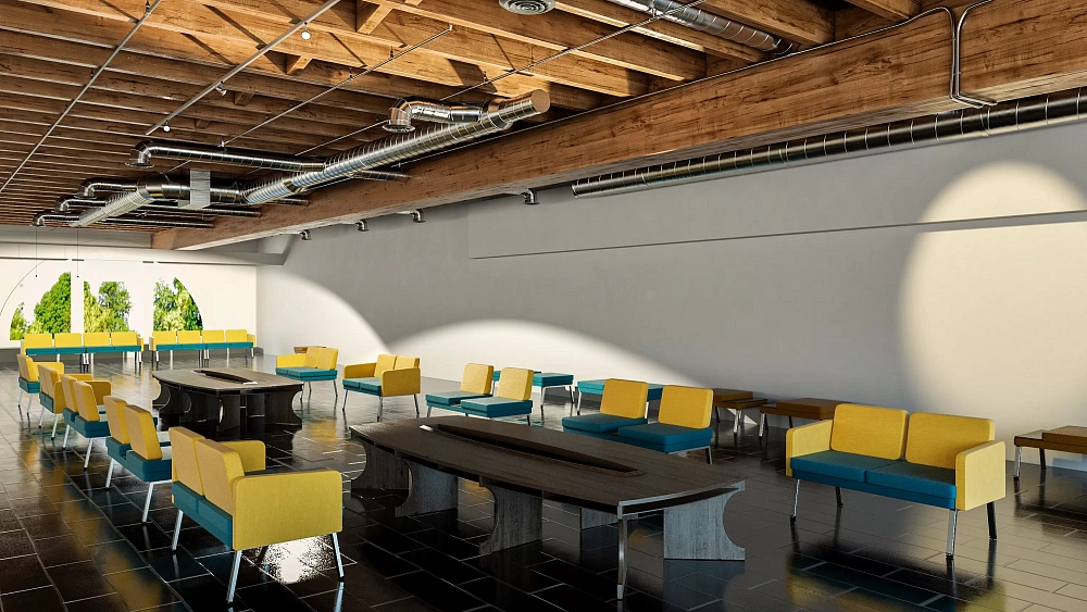 фото Модульный офисный диван Bench