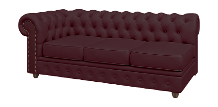 Секция 3-местная раскладная с правым подлокотником Честер Люкс ChL3R-r