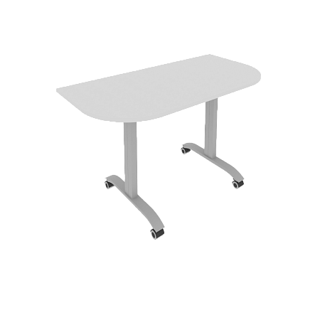 Стол радиусный складной мобильный 130 см Мобайл Систем (MOBILE SYSTEM) СМ-4.1