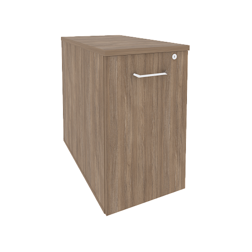 Тумба низкая выдвижная приставная 80 см Оникс Вуд Директ (ONIX  WOOD DIRECT) O.VTPO-1.8