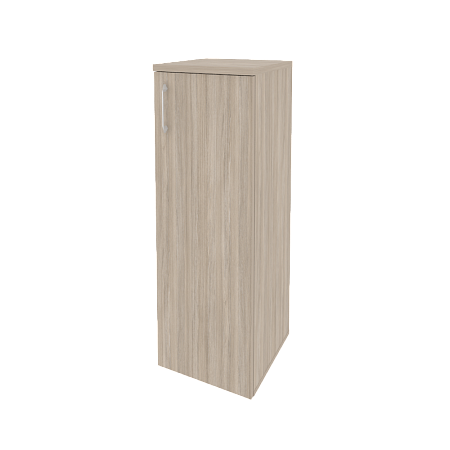 Шкаф офисный средний узкий правый (1 средний фасад ЛДСП) Оникс (ONIX) O.SU-2.3(R)