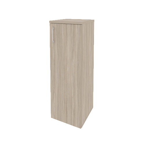 Шкаф офисный средний узкий правый (1 средний фасад ЛДСП) Оникс (ONIX) O.SU-2.3(R)