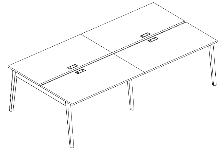 картинка Рабочая станция (4х140) Albero АЛ 9174-2