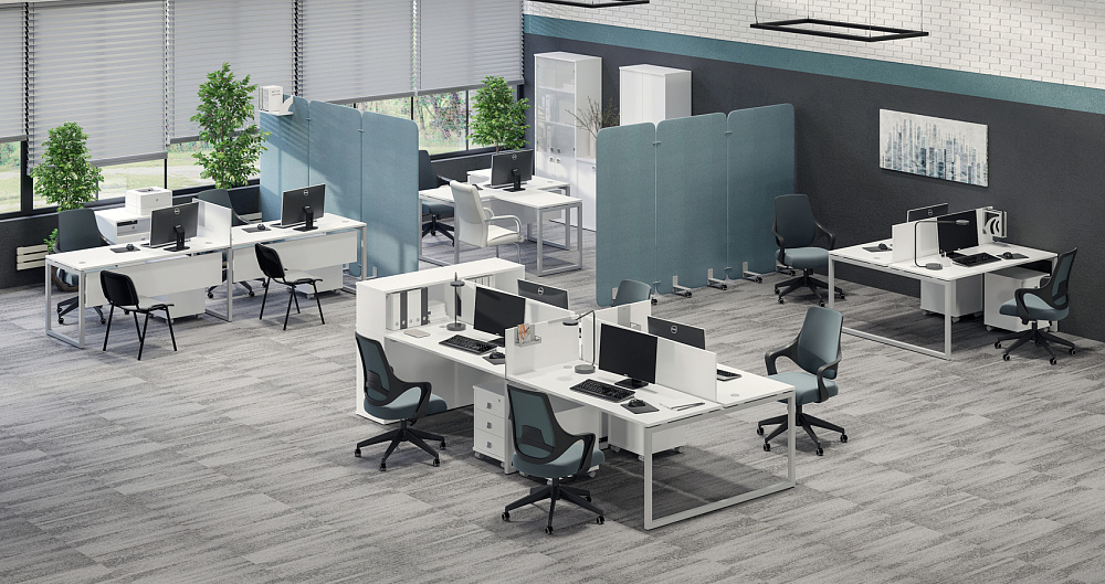 фото Мебель для персонала Metal System Quattro 4*4