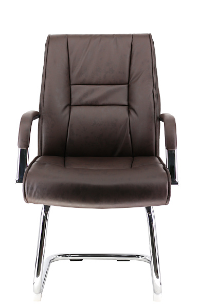 фото Кресло для посетителей Everprof Kent (Кент) CF Экокожа