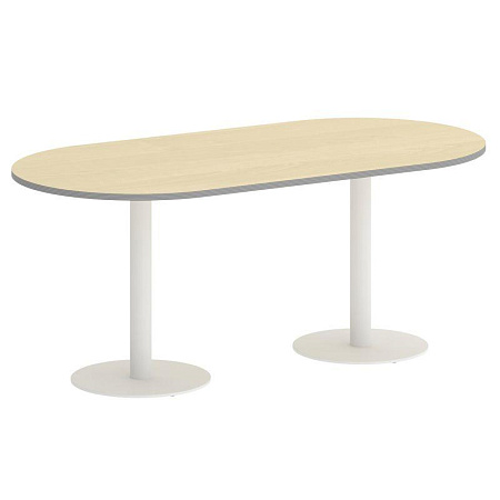 Стол для переговоров овальный Riva А.СПРГ-3 1800*900*750