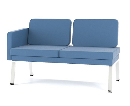 Модуль угловой двухместный M25-2DL (2DR) Bench toForm 1305*650*h800