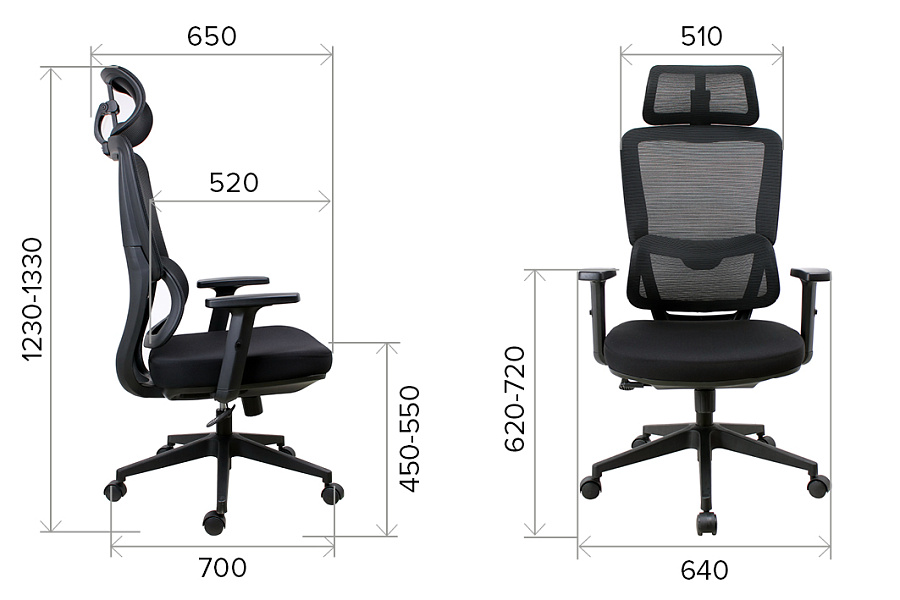 фото Эргономичное кресло Everprof Work Сетка