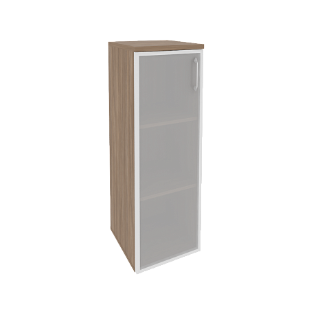 Шкаф средний узкий левый (1 средний фасад стекло в раме) Оникс (ONIX) O.SU-2.4R(L)