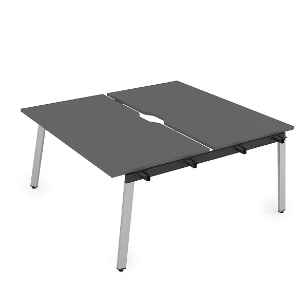 картинка Стол системы Бенч, сдвоенный, на 2 рабочих места - начальный ARREDO 10БДНВ.285