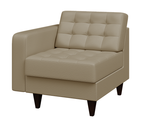 Секция 1-местная с правым подлокотником Космо Kos1R