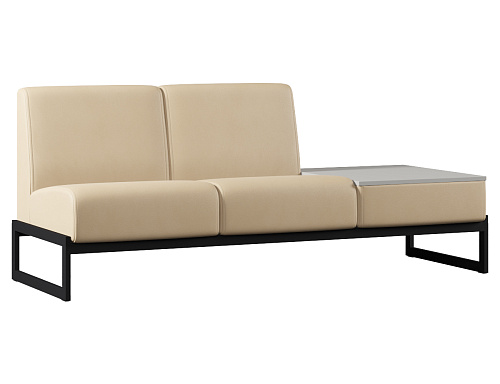 Диван Everprof Solo двухместный со столиком слева EV-SL-02.ST(L)