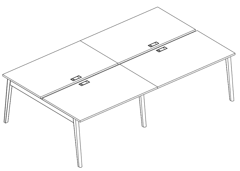 картинка Рабочая станция (4х120) Albero АЛ 9176-2