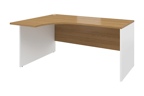 Стол рабочий эргономичный левый 158х118 см Alba AL-1.6R