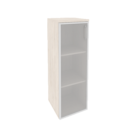 Шкаф средний узкий левый (1 средний фасад стекло в раме) Оникс (ONIX) O.SU-2.4R(L)