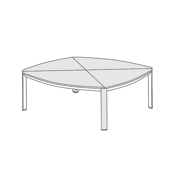 картинка Стол для переговоров шпон Darch 15015