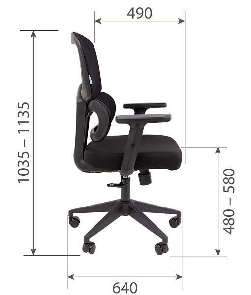 картинка Офисное кресло CH560 БП