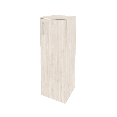 Шкаф офисный средний узкий правый (1 средний фасад ЛДСП) Оникс (ONIX) O.SU-2.3(R)