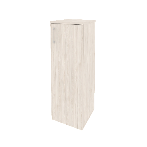 Шкаф офисный средний узкий правый (1 средний фасад ЛДСП) Оникс (ONIX) O.SU-2.3(R)