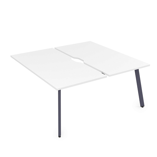 картинка Стол системы Бенч, сдвоенный, на 2 рабочих места - конечный ARREDO 10БДКВ.285