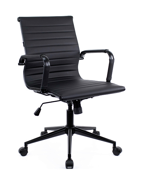 фото Кресло Everprof Leo Black T Экокожа