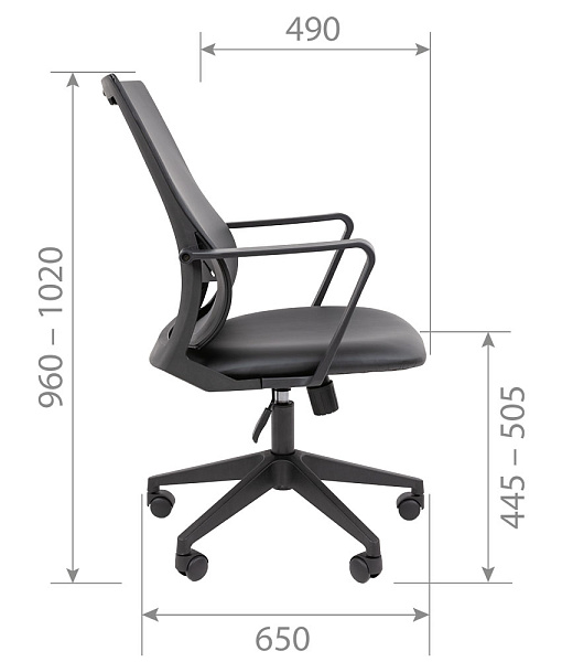 картинка Офисное кресло CHAIRMAN 545 ЭКО БП