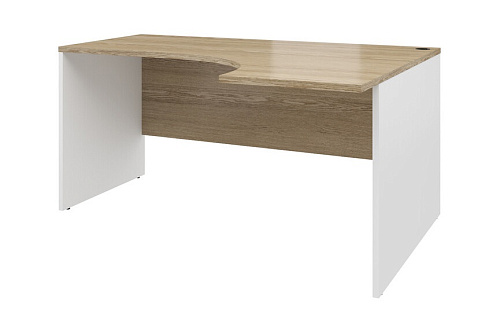 Стол рабочий эргономичный правый 158х118 см Alba AL-1.6L