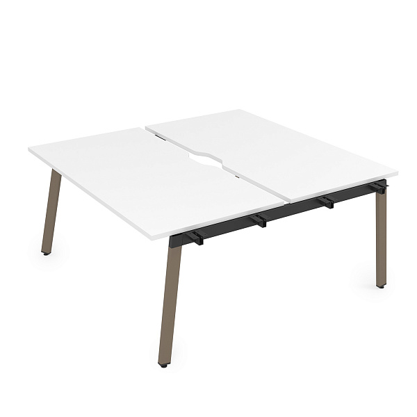 картинка Стол системы Бенч, сдвоенный, на 2 рабочих места - начальный ARREDO 10БДНВ.285