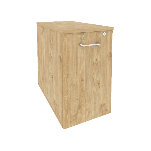 Тумба низкая выдвижная приставная 80 см Оникс Вуд Директ (ONIX  WOOD DIRECT) O.VTPO-1.8