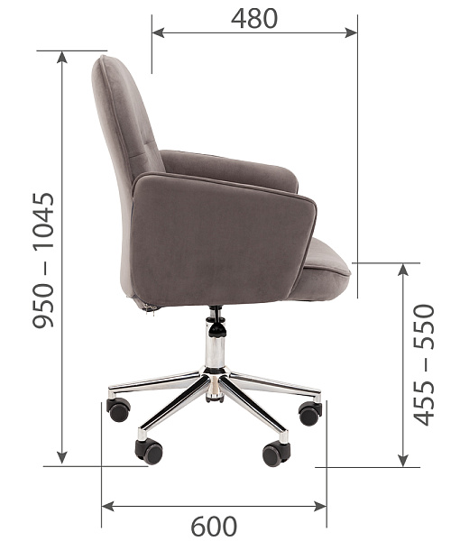 картинка Офисное кресло CHAIRMAN HOME 130