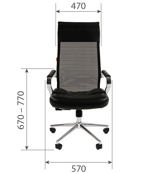 фото Офисное кресло CHAIRMAN 700 сетка