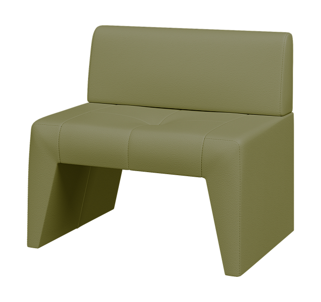 картинка Офисный диван малый Кит Kiт1 (Искусственная кожа)