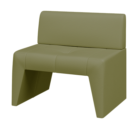 Офисный диван малый Кит Kiт1 (Искусственная кожа)