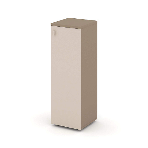 Шкаф офисный средний узкий правый (1 средний фасад ЛДСП) Estetica ES.SU-2.3R(R)