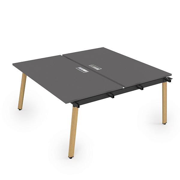 картинка Стол системы Бенч, сдвоенный, на 2 рабочих места - начальный ARREDO 10БДН.269