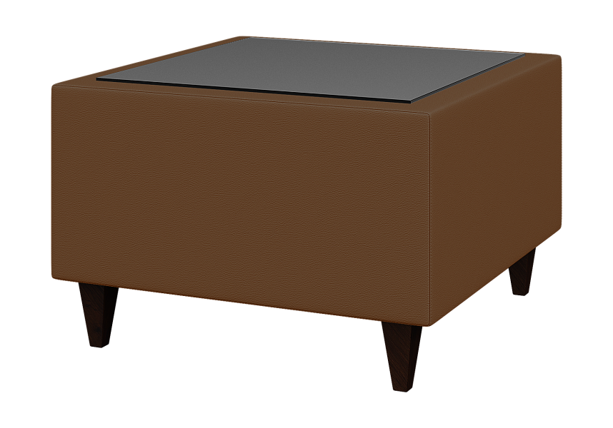 фото Столик угловой со стеклом Космо KosT-2