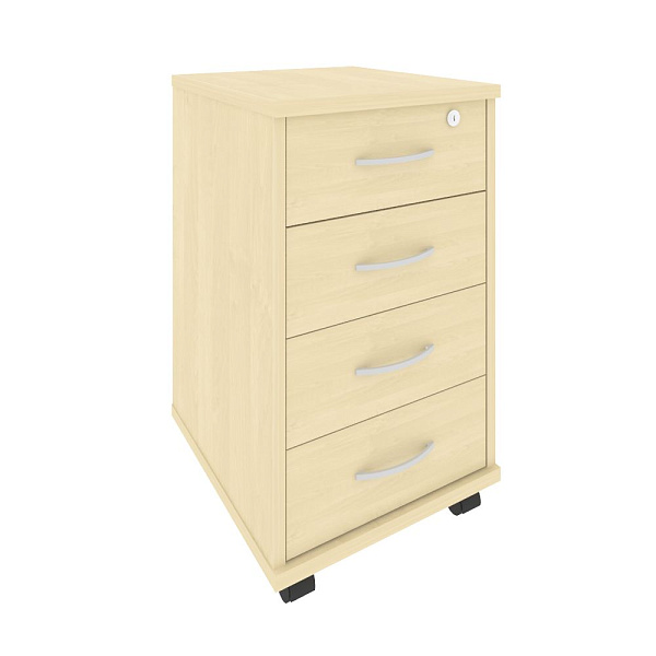 фото Тумба подкатная 4 ящика Riva А.ТМ-4F