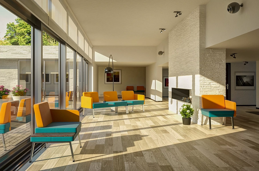 фото Модульный офисный диван Bench