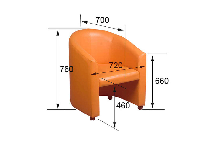 картинка Офисный диван ЧаирМикс