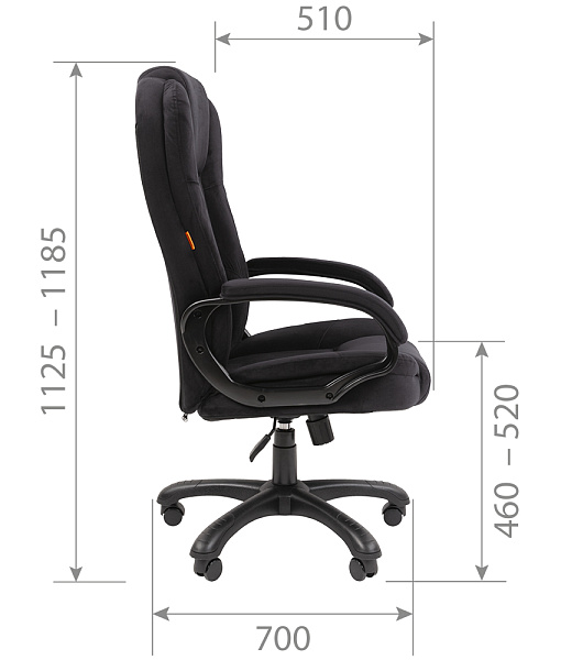 картинка Кресло для руководителя CHAIRMAN ДОМ (Home) 600