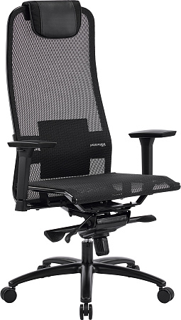 Кресло Everprof Deco Black Lux (Дэко Блэк Люкс) Сетка